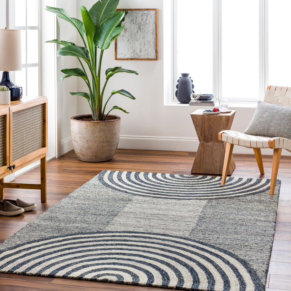 Granada Beige/Tan Handmade Rug - roomscene