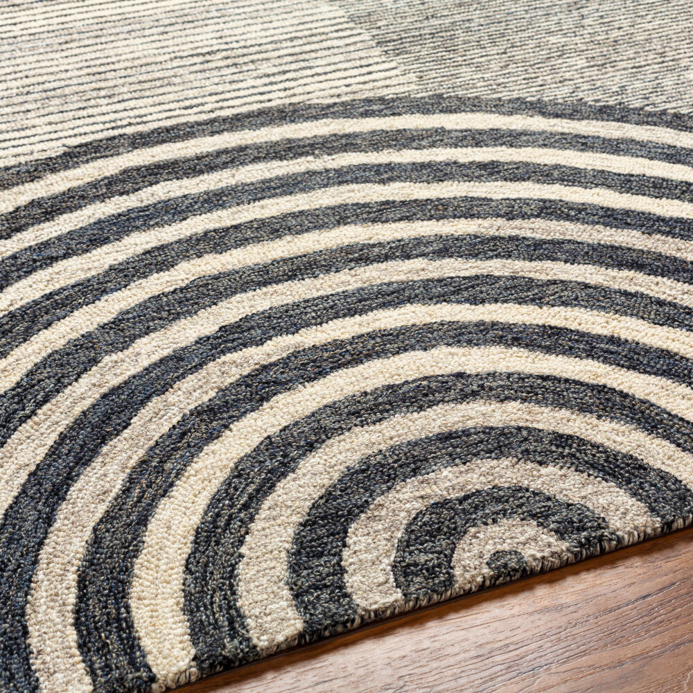 Granada Beige/Tan Handmade Rug - texture