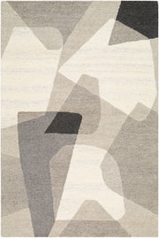 Granada Beige/Light Gray Handmade Rug - 2' x 3'