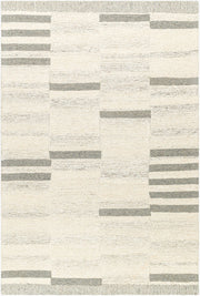 Granada Cream/Medium Gray Handmade Rug - 2' x 3'