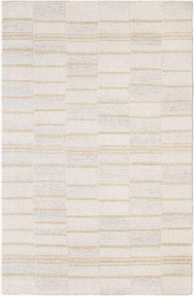 Granada Cream/Taupe Handmade Rug - 2' x 3'