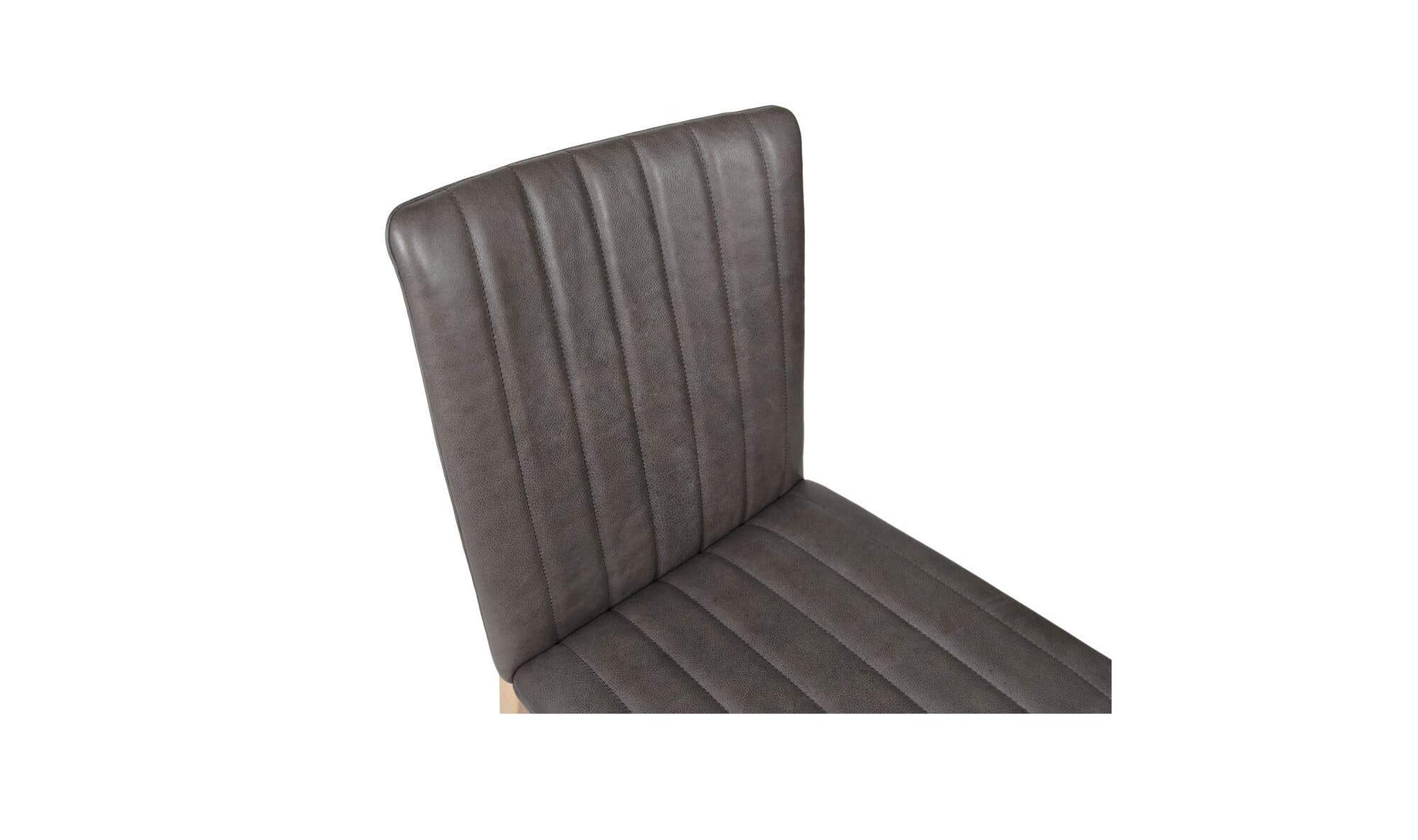 Demi Dining Chair Brown Leather-Set of Two by Moe's Home Collection - view 16
