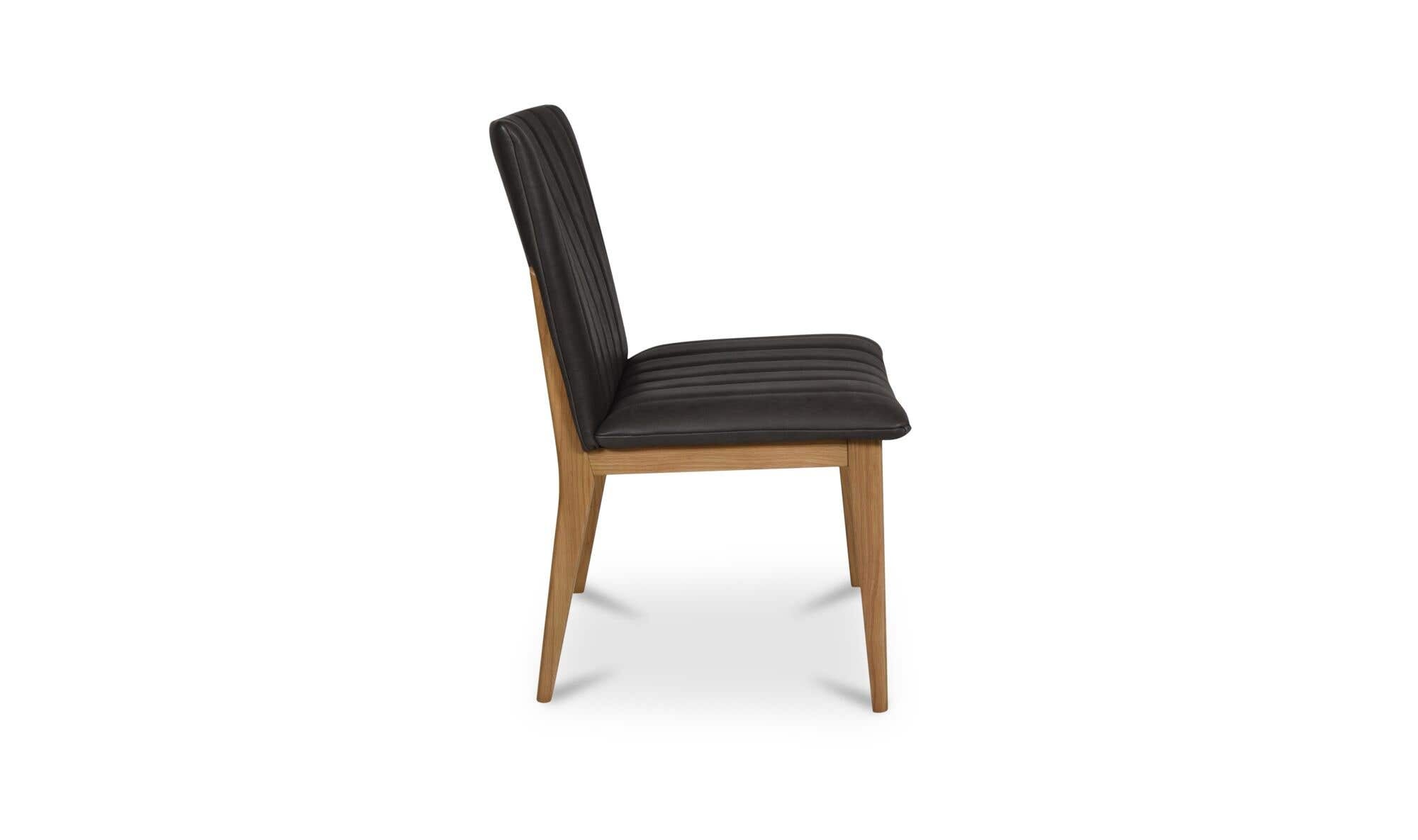 Demi Dining Chair Brown Leather-Set of Two by Moe's Home Collection - view 10