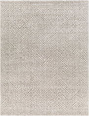 Gavic Black/Light Slate Machine Woven Rug - 2' x 2'11"