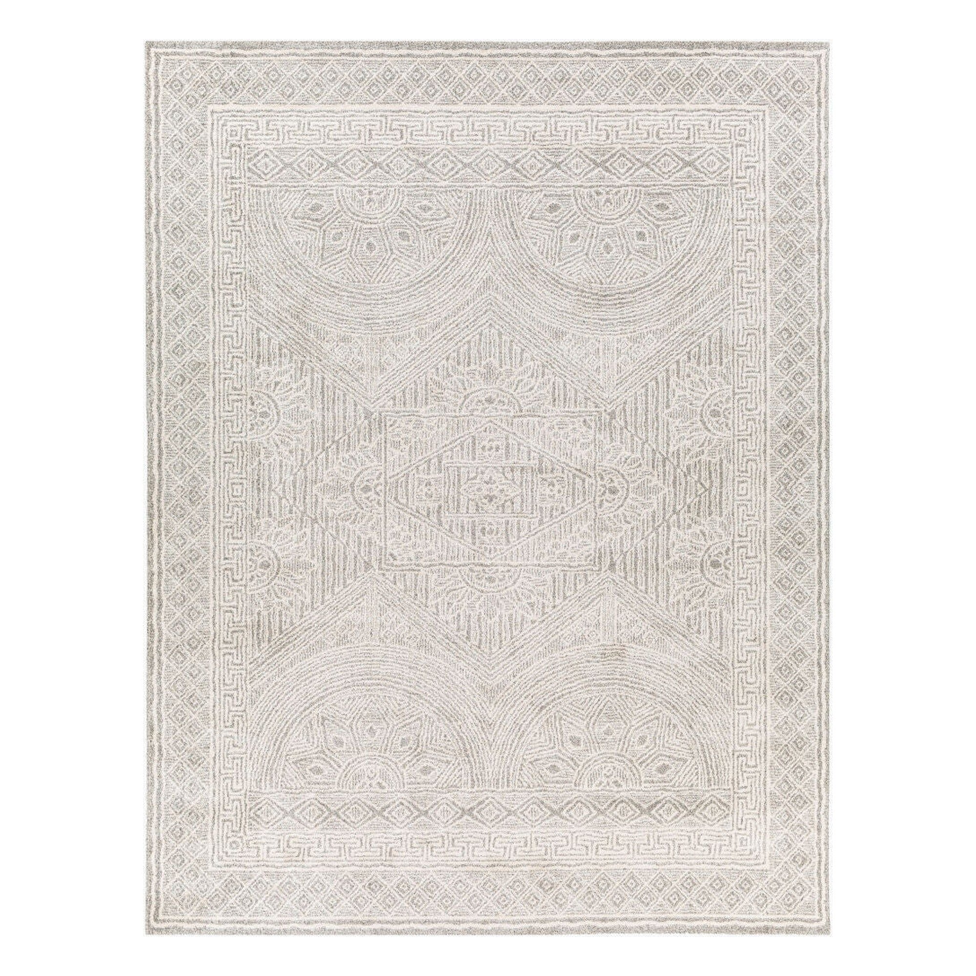 Gavic Charcoal/Medium Gray Machine Woven Rug GVC-2301 - 2' x 2'11"