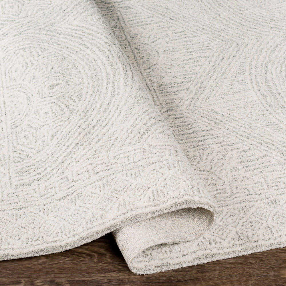 Gavic Charcoal/Medium Gray Machine Woven Rug GVC-2301 - fold