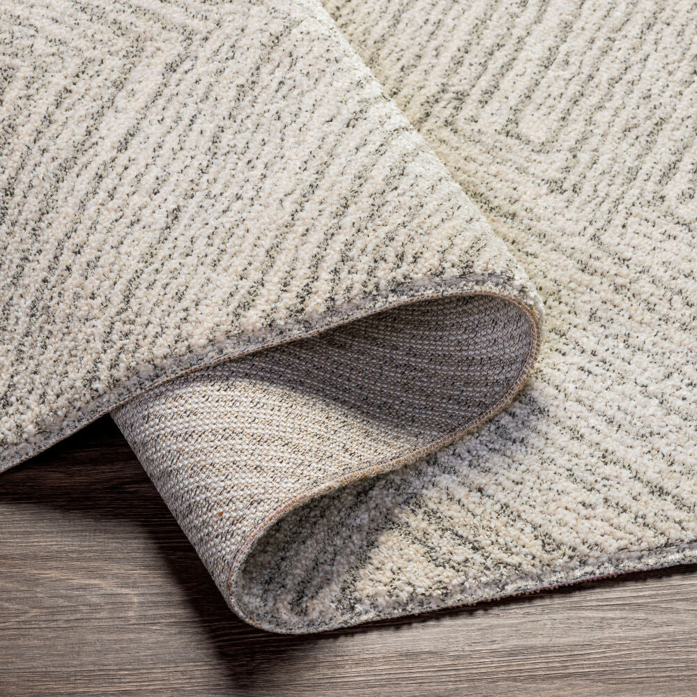 Gavic Charcoal/Medium Gray Machine Woven Rug GVC-2302 - fold