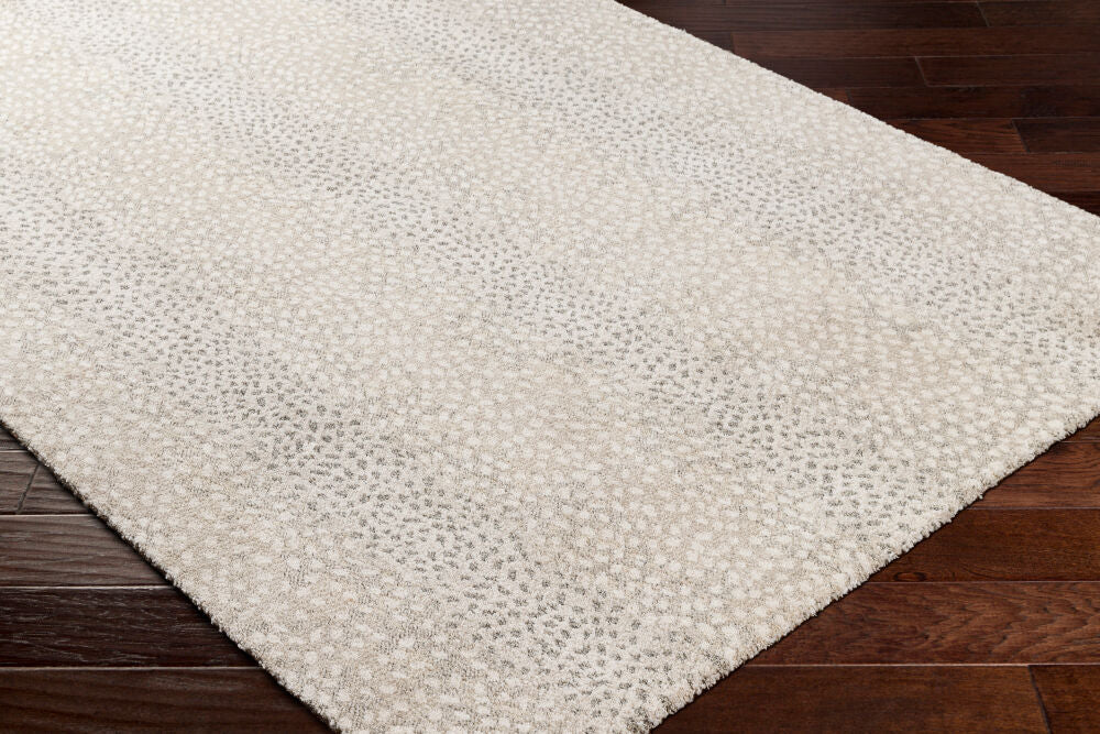 Gavic Cream/White Machine Woven Rug GVC-2313 - corner