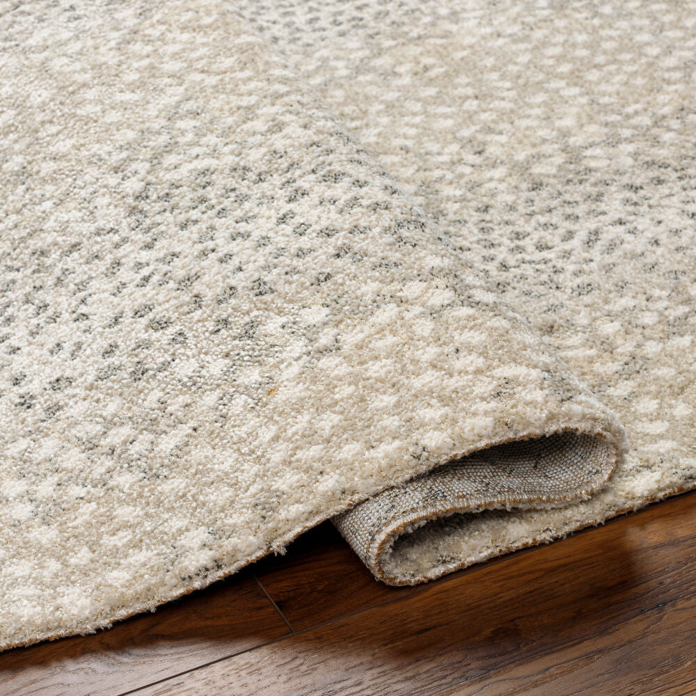 Gavic Cream/White Machine Woven Rug GVC-2313 - fold