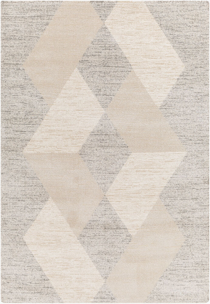 Gavic Ivory/Medium Gray Machine Woven Rug GVC-2316 - 2' x 2'11"