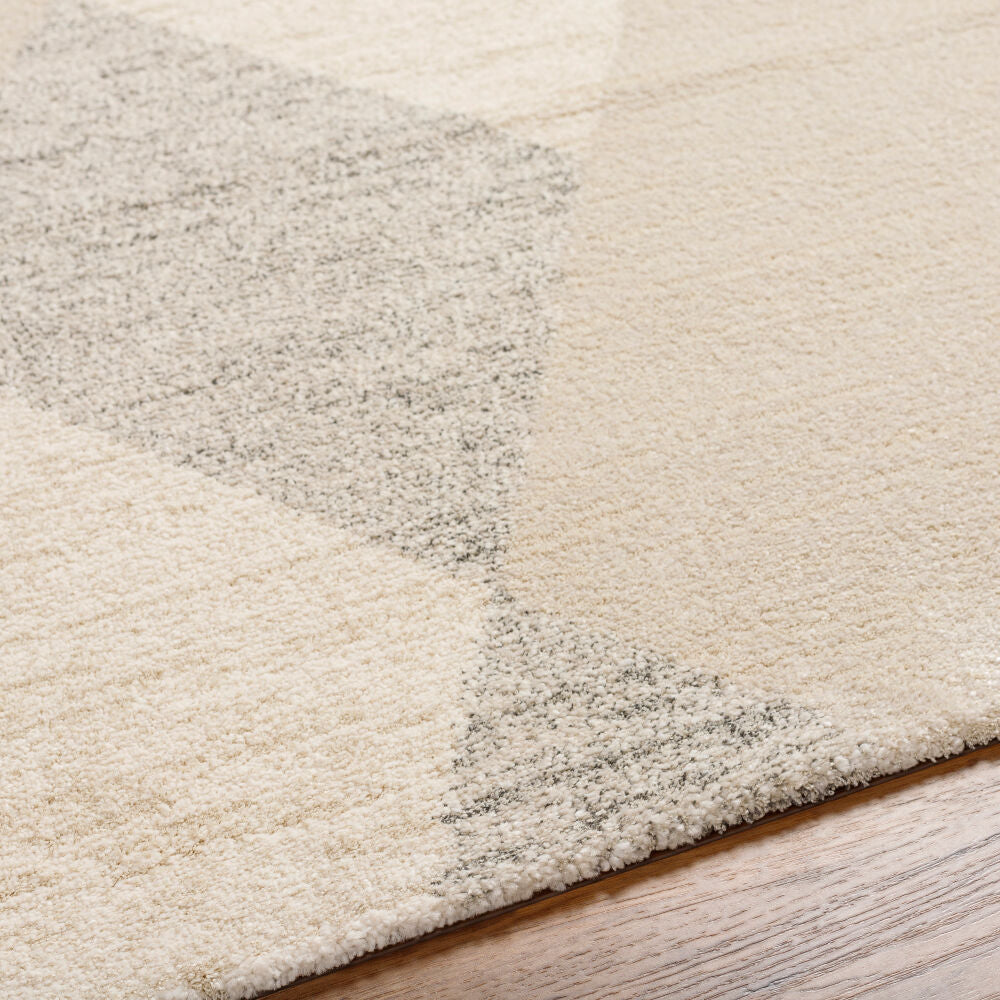 Gavic Ivory/Medium Gray Machine Woven Rug GVC-2316 - texture