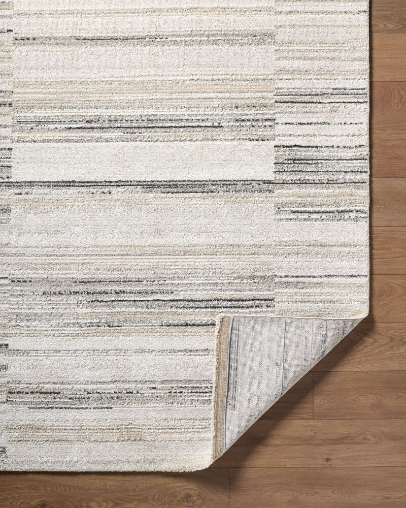 Gavic Black/White Machine Woven Rug GVC-2325 - fold