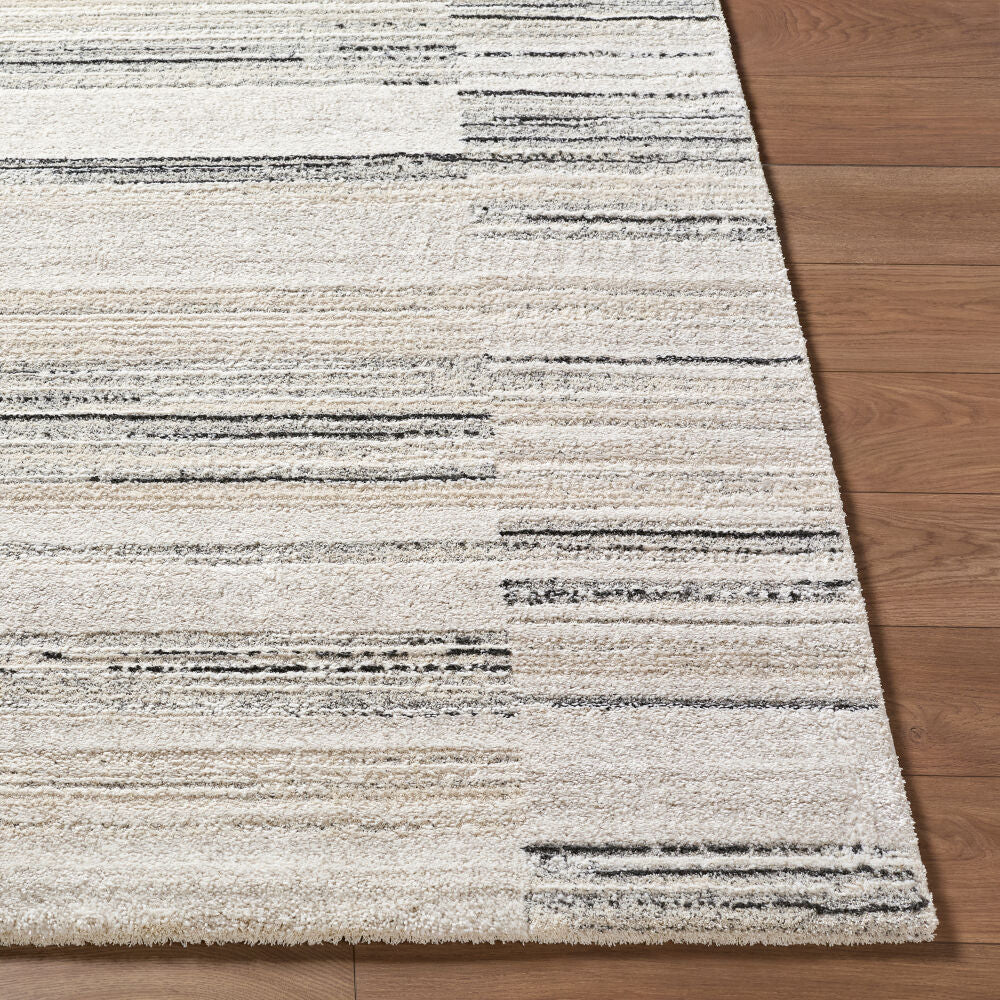 Gavic Black/White Machine Woven Rug GVC-2325 - front