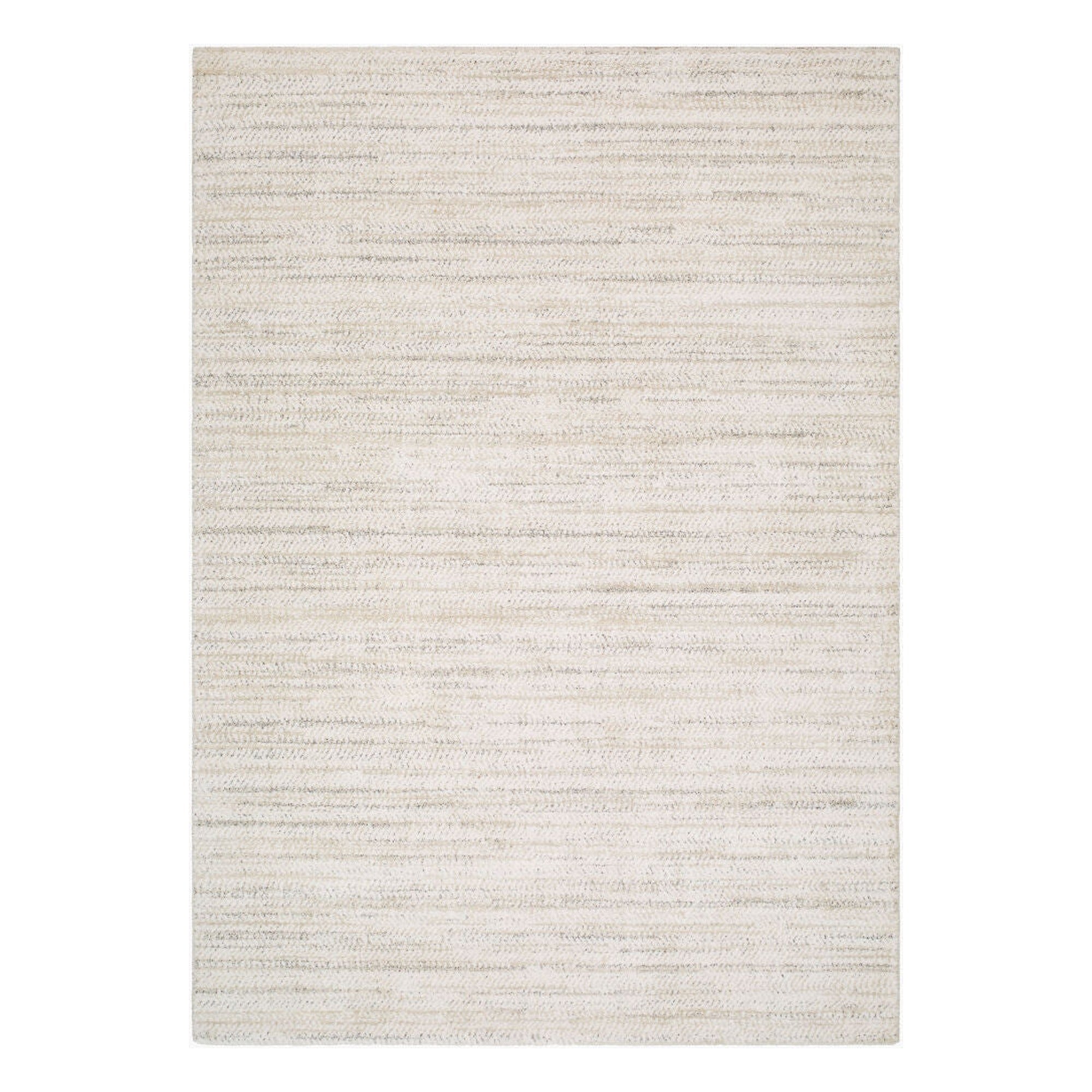 Gavic Cream/White Machine Woven Rug GVC-2327 - 2' x 2'11"