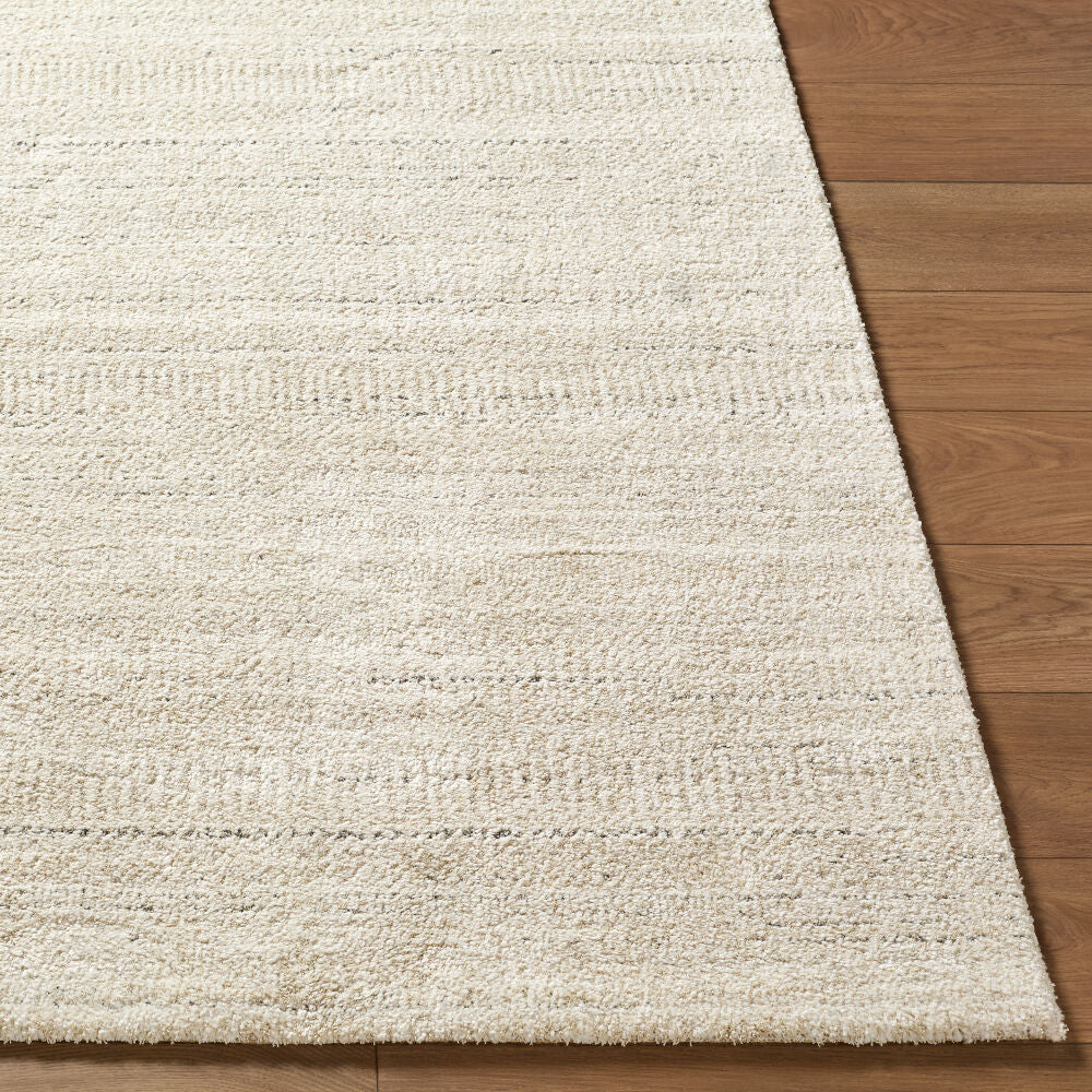 Gavic Cream/White Machine Woven Rug GVC-2327 - front