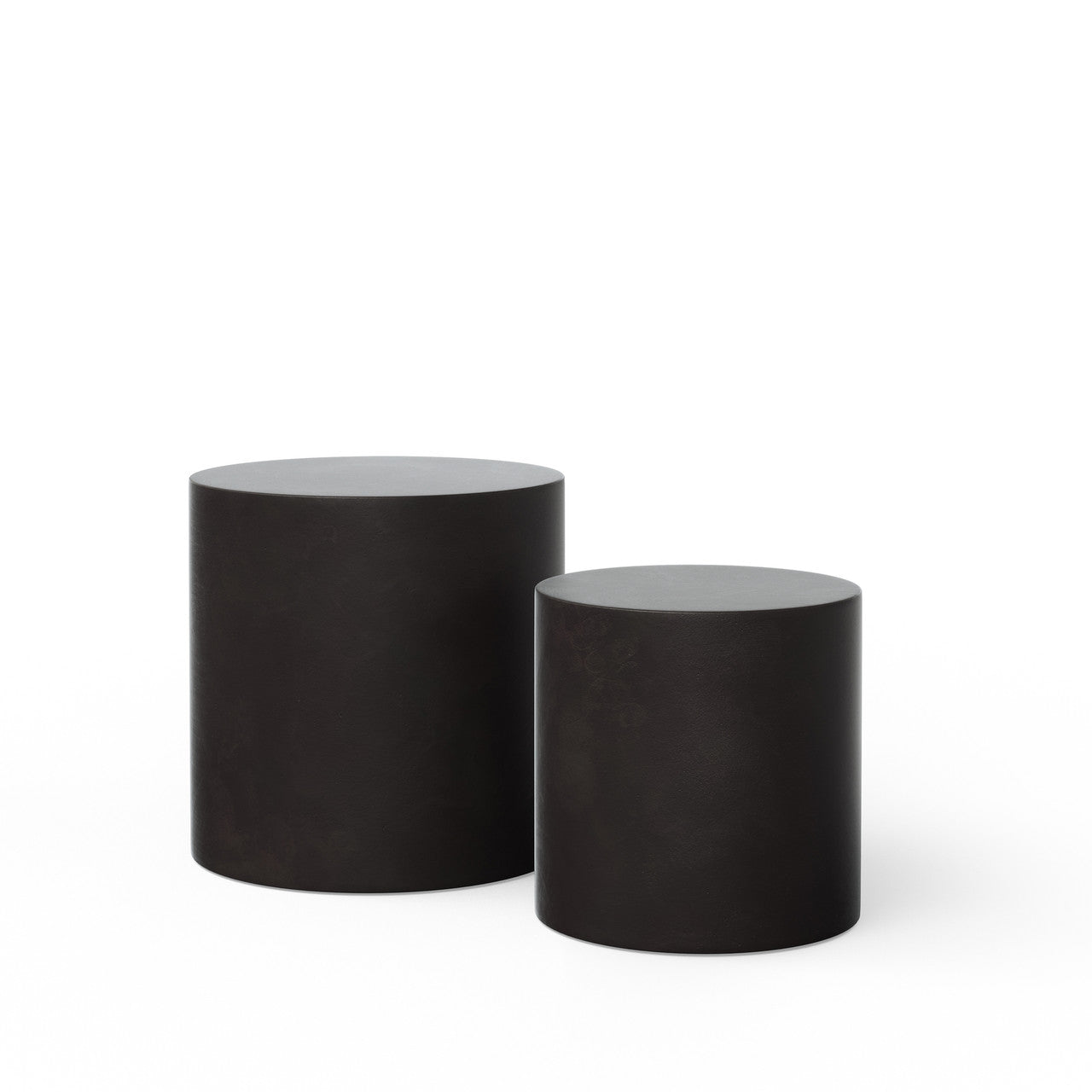 Mixx - Una Pedestal - Set of 2 - Lava
