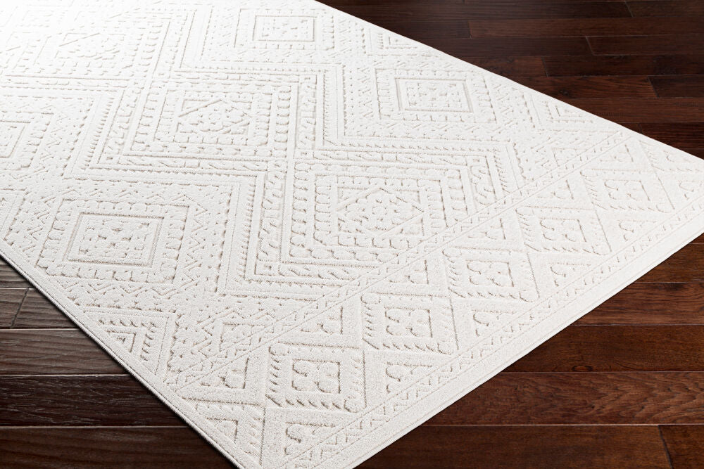 Greenwich Beige Machine Woven Rug GWC-2304 - corner
