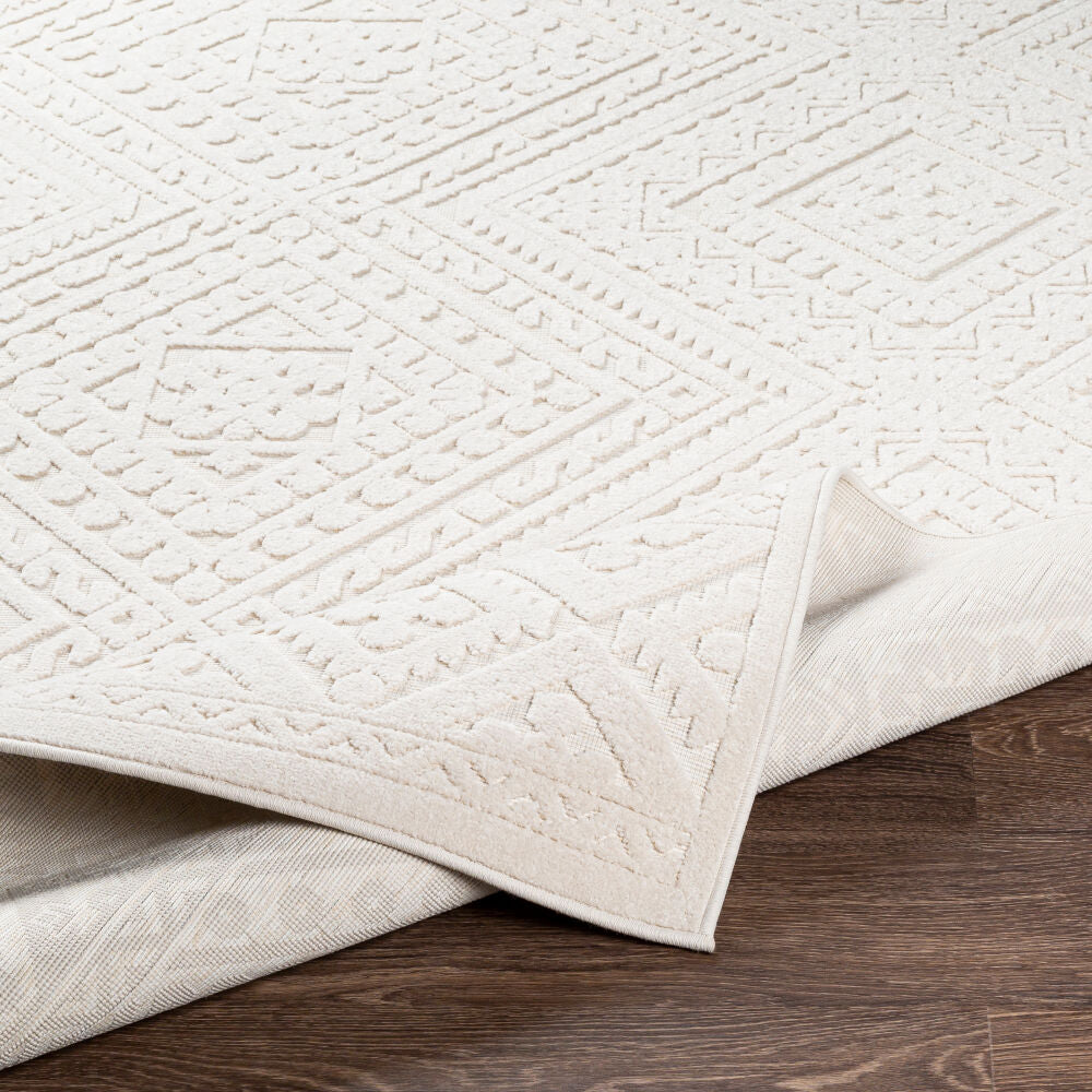 Greenwich Beige Machine Woven Rug GWC-2304 - fold