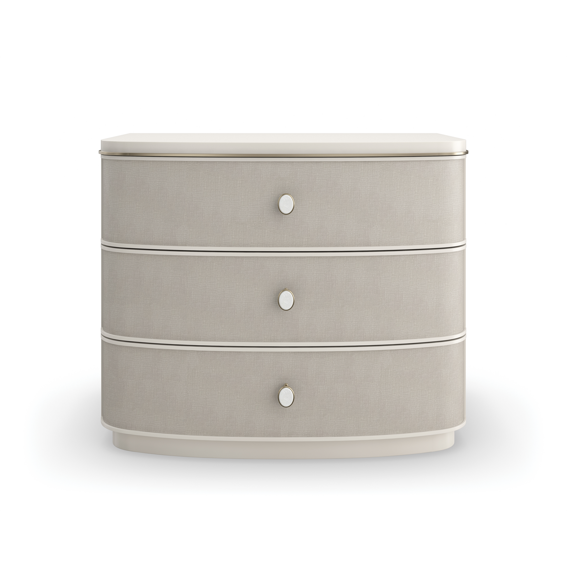 Lyon Nightstand Soft Embrace 32" by Caracole