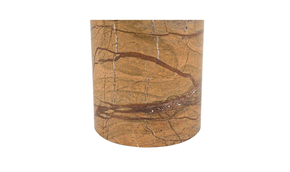 Dusk Accent Table Rainforest Brown Marble by Moe's Home Collection - view 7