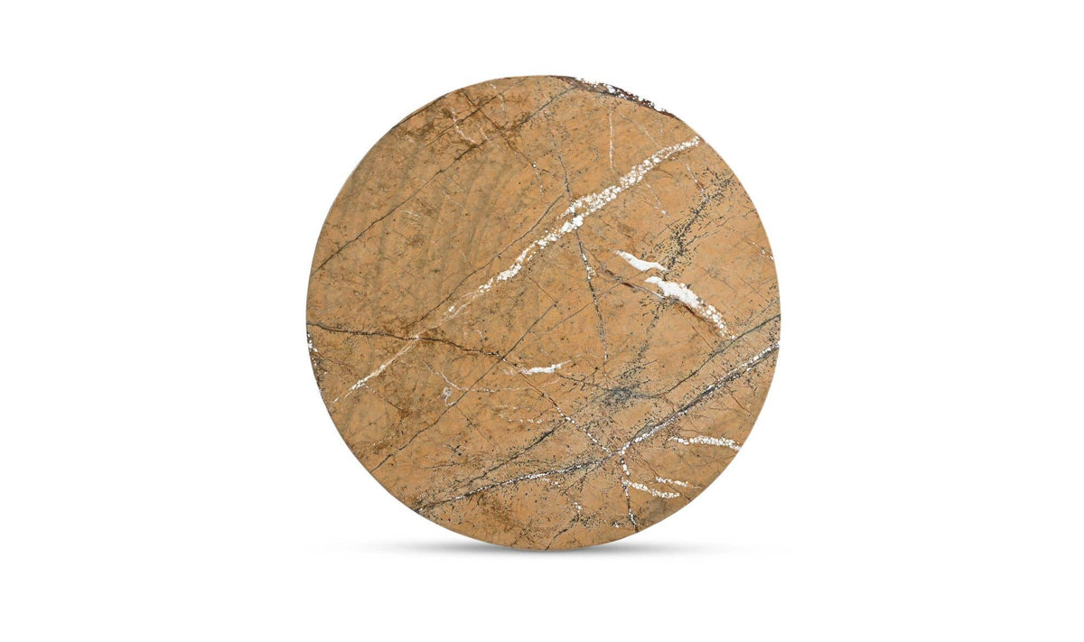Dusk Accent Table Rainforest Brown Marble by Moe's Home Collection - view 5