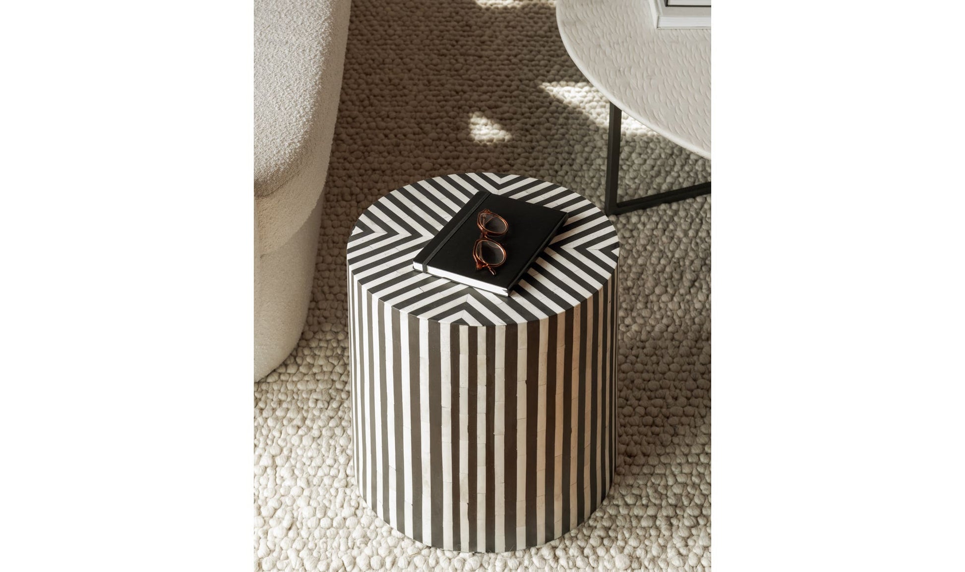 Chameau Side Table Black by Moe's Home Collection - view 12