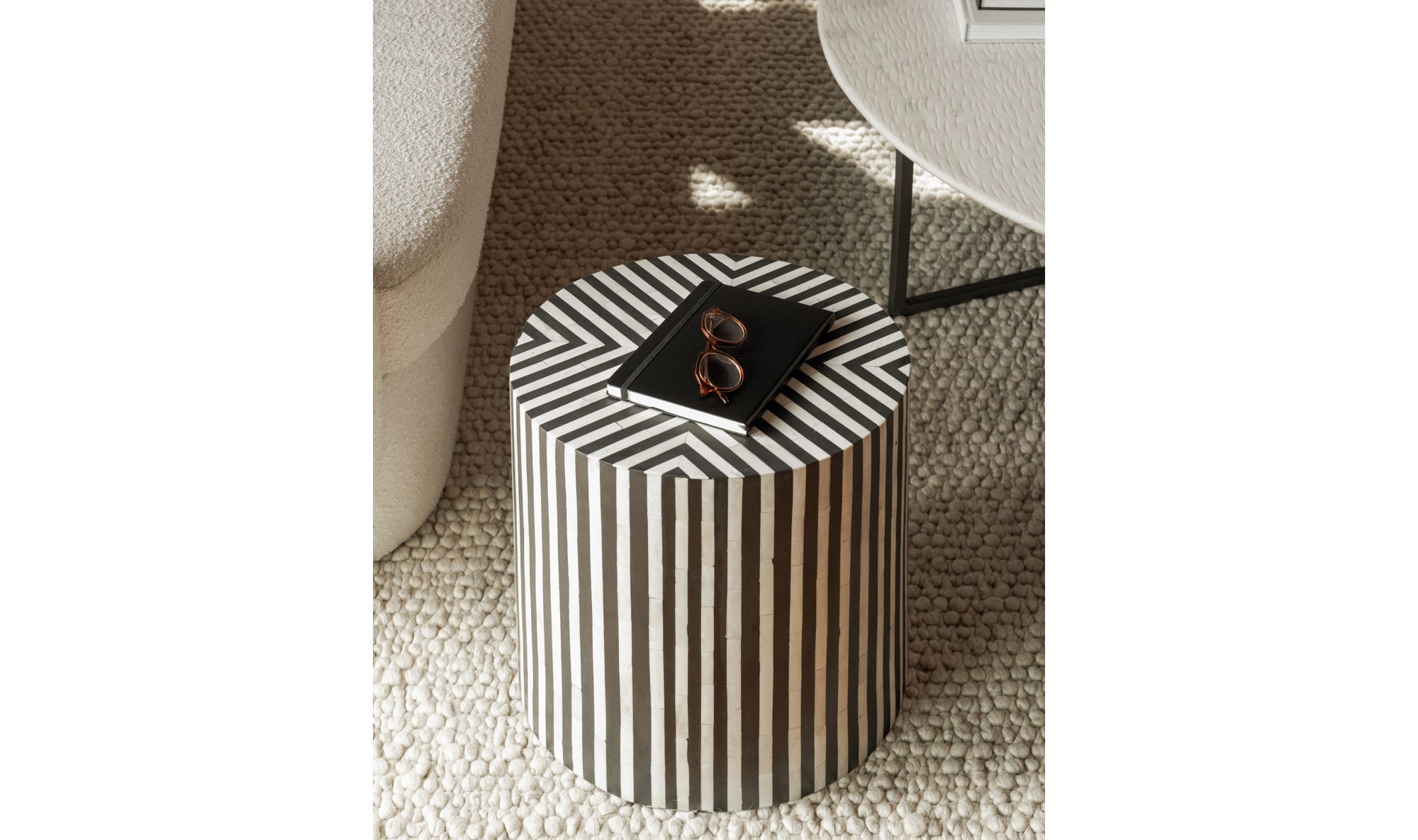 Chameau Side Table Black by Moe's Home Collection - view 12