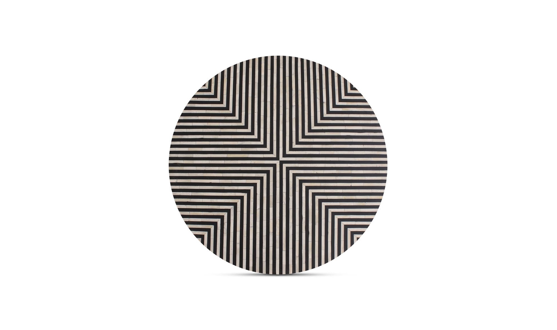 Chameau Small Coffee Table Black and White by Moe's Home Collection - view 14