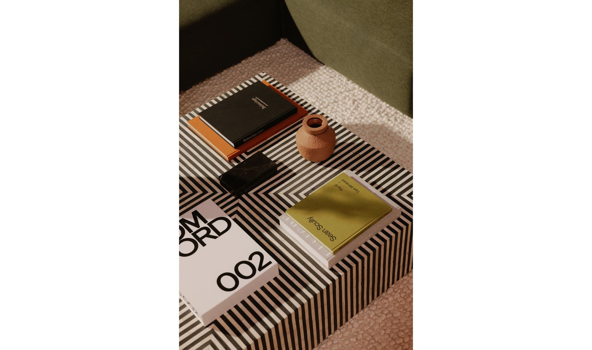 Terning Coffee Table Black and White by Moe's Home Collection - view 10