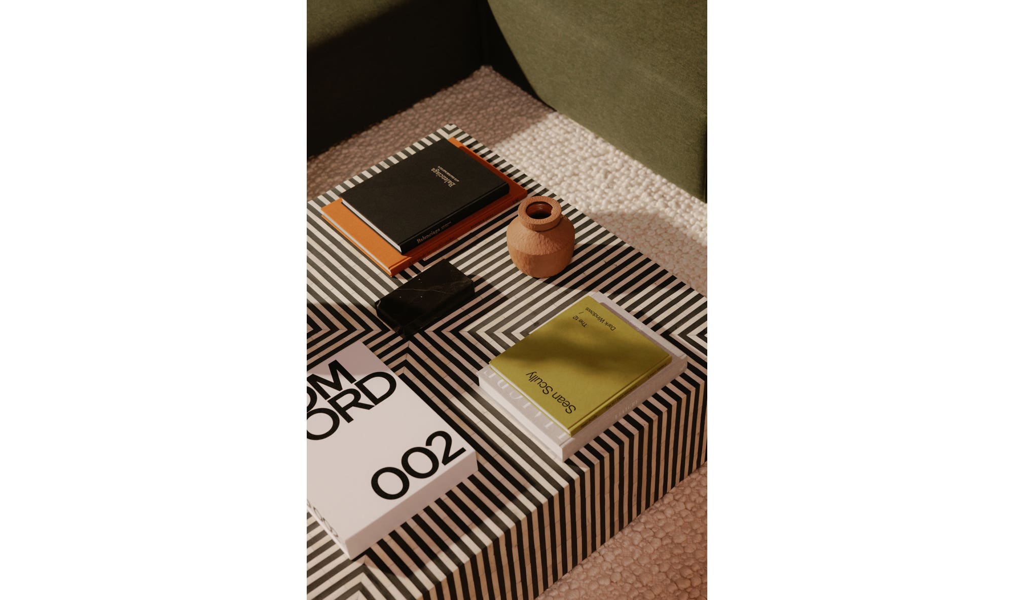 Terning Coffee Table Black and White by Moe's Home Collection - view 10