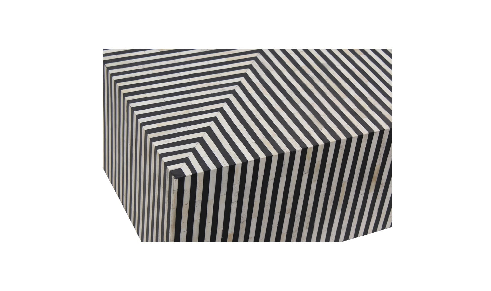 Terning Coffee Table Black and White by Moe's Home Collection - view 13