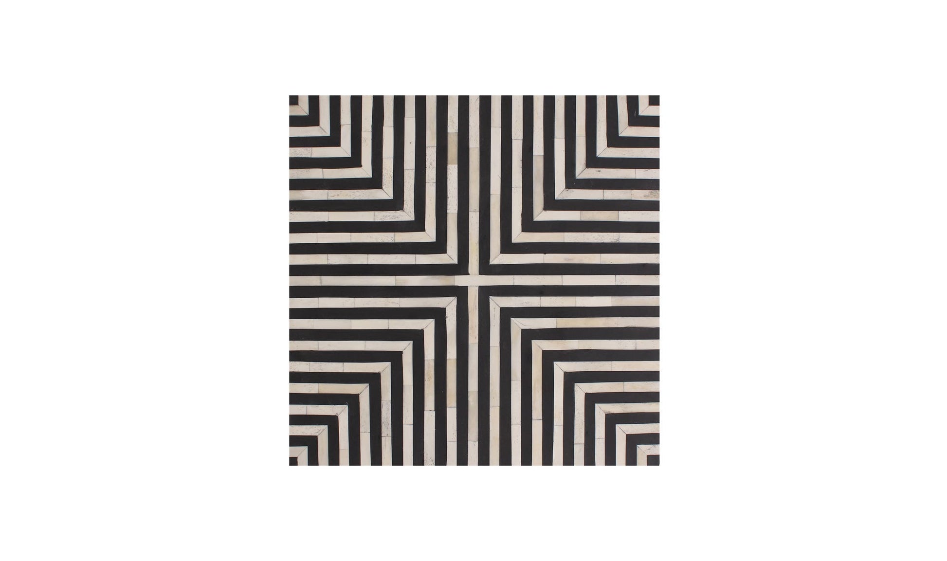 Terning Side Table Black and White by Moe's Home Collection - view 12