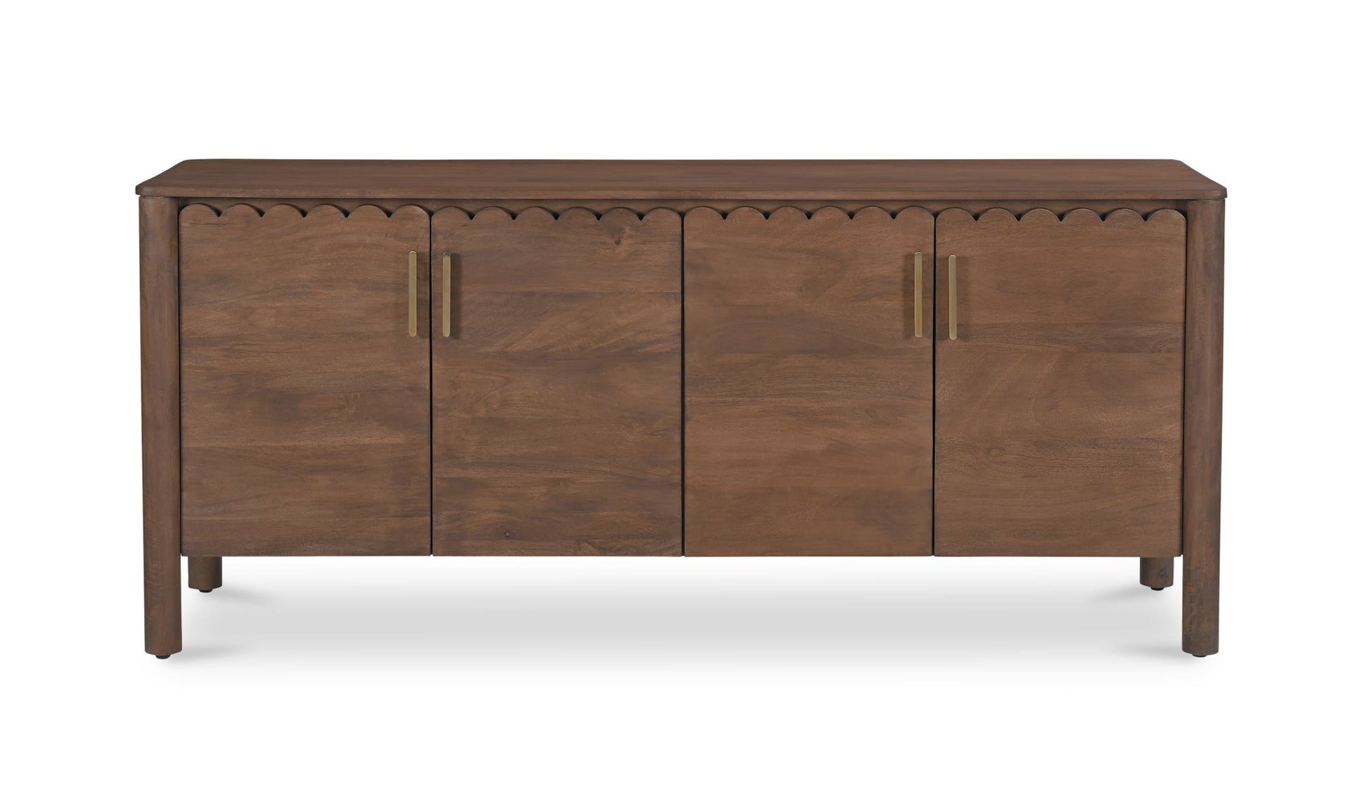 Wiley 4 Door Sideboard Vintage Brown by Moe's Home Collection - view 6