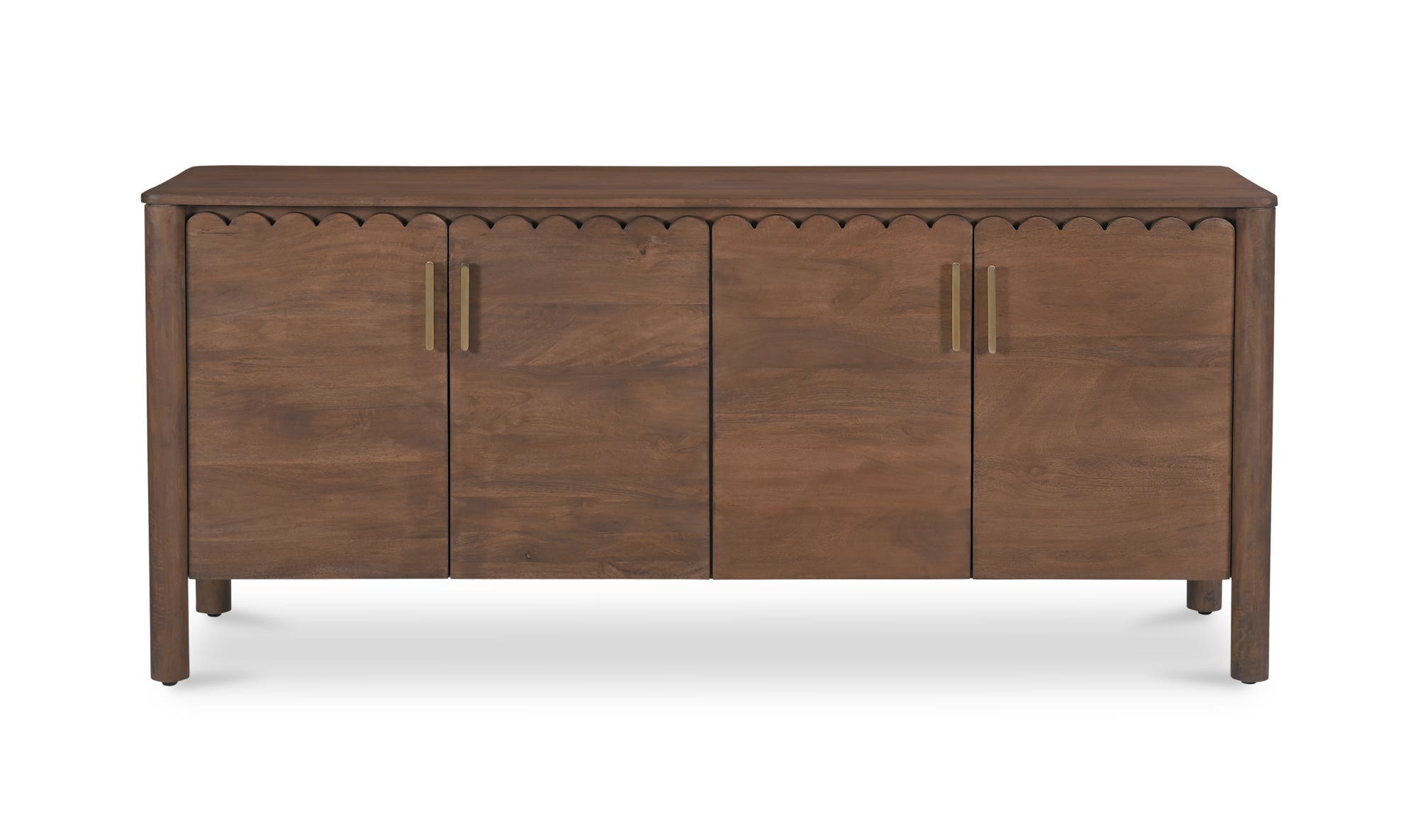 Wiley 4 Door Sideboard Vintage Brown by Moe's Home Collection - view 6