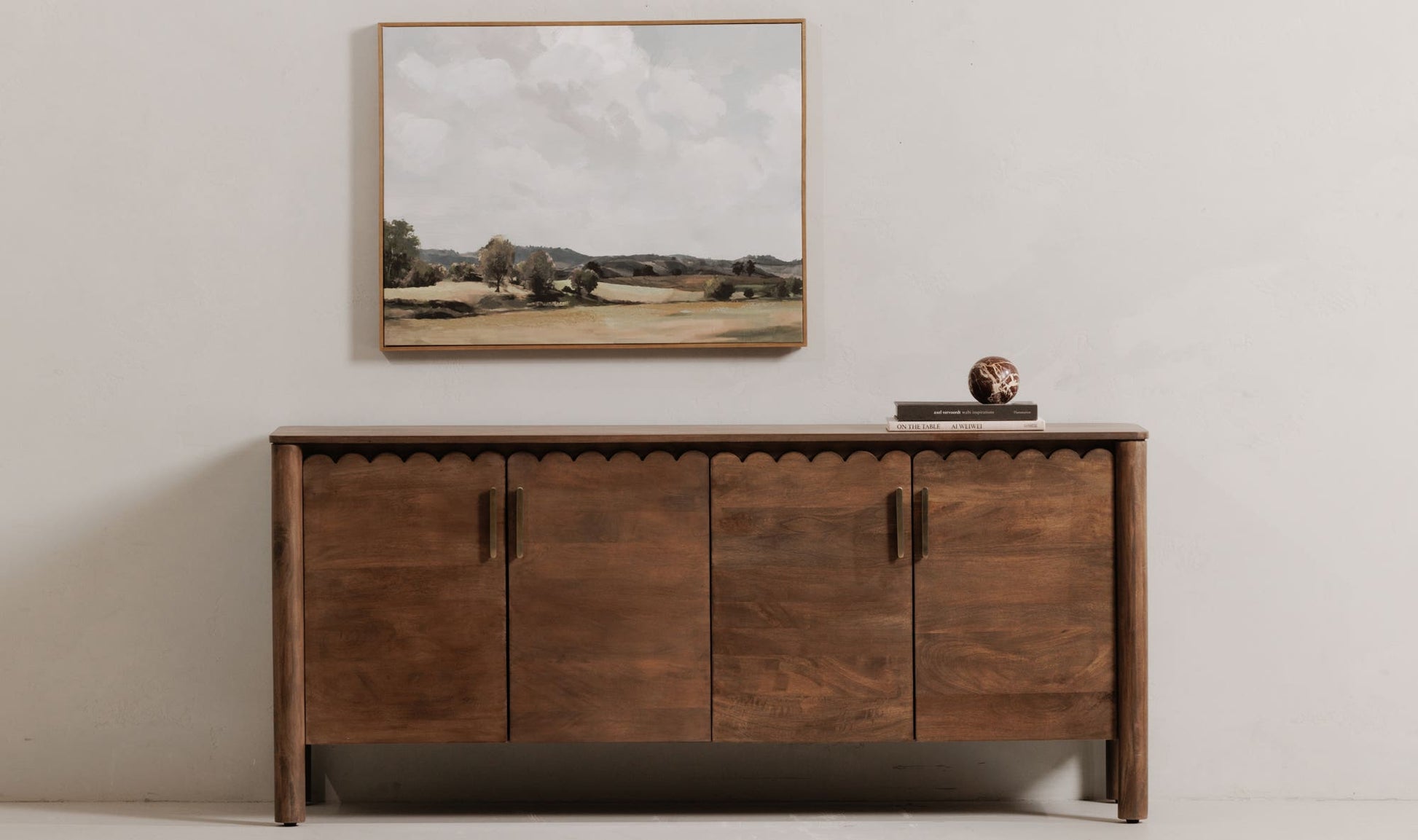 Wiley 4 Door Sideboard Vintage Brown by Moe's Home Collection - view 7