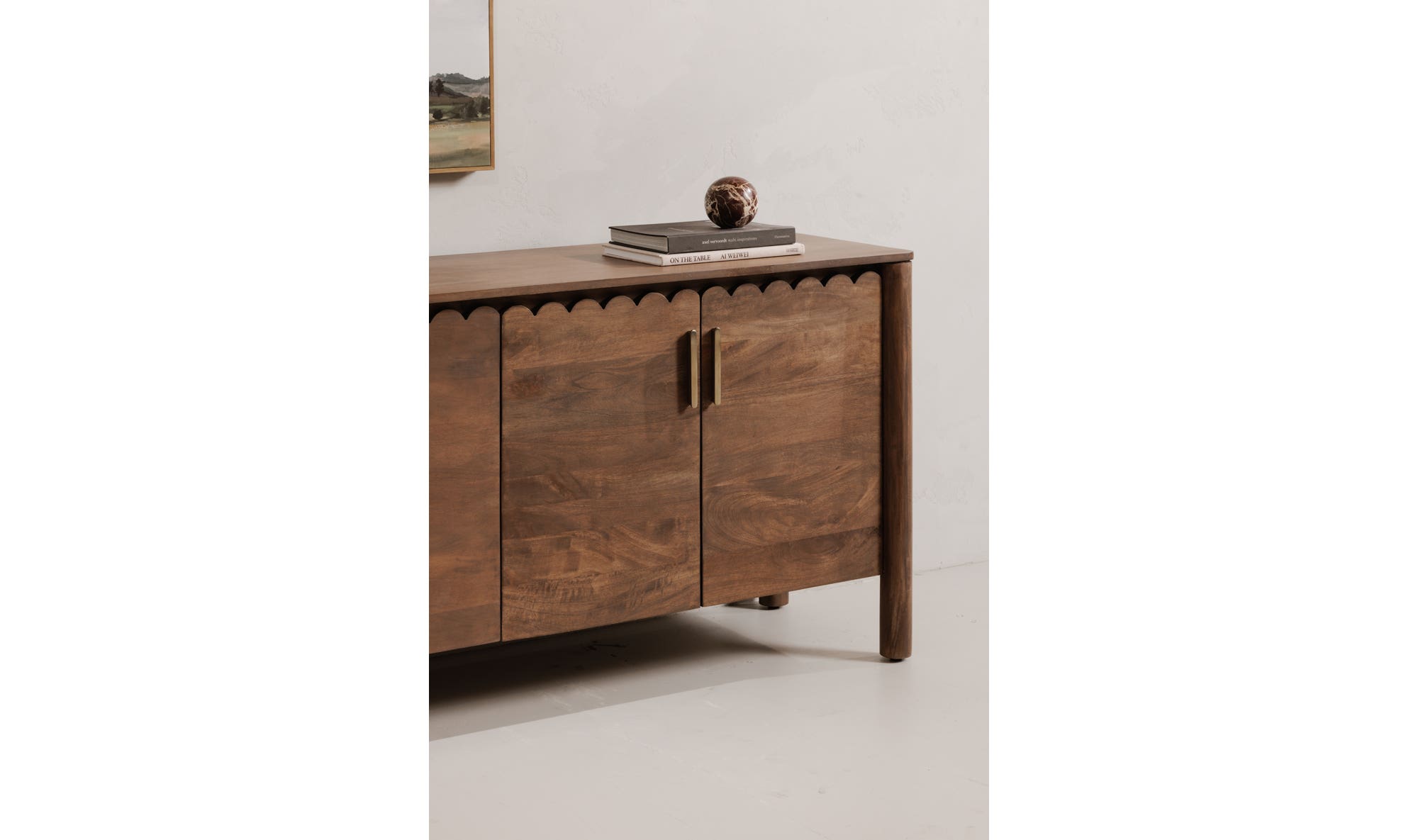 Wiley 4 Door Sideboard Vintage Brown by Moe's Home Collection - view 9