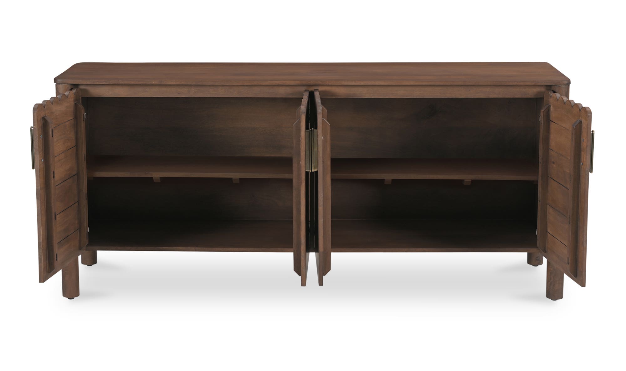 Wiley 4 Door Sideboard Vintage Brown by Moe's Home Collection - view 10
