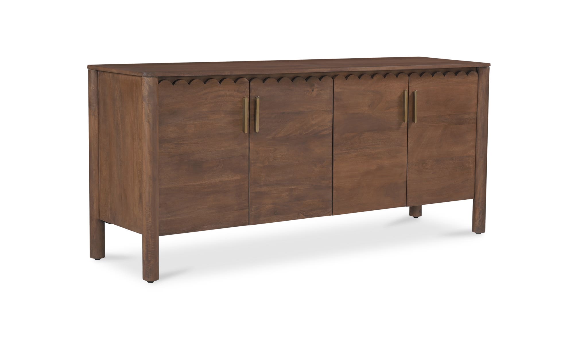 Wiley 4 Door Sideboard Vintage Brown by Moe's Home Collection - view 12