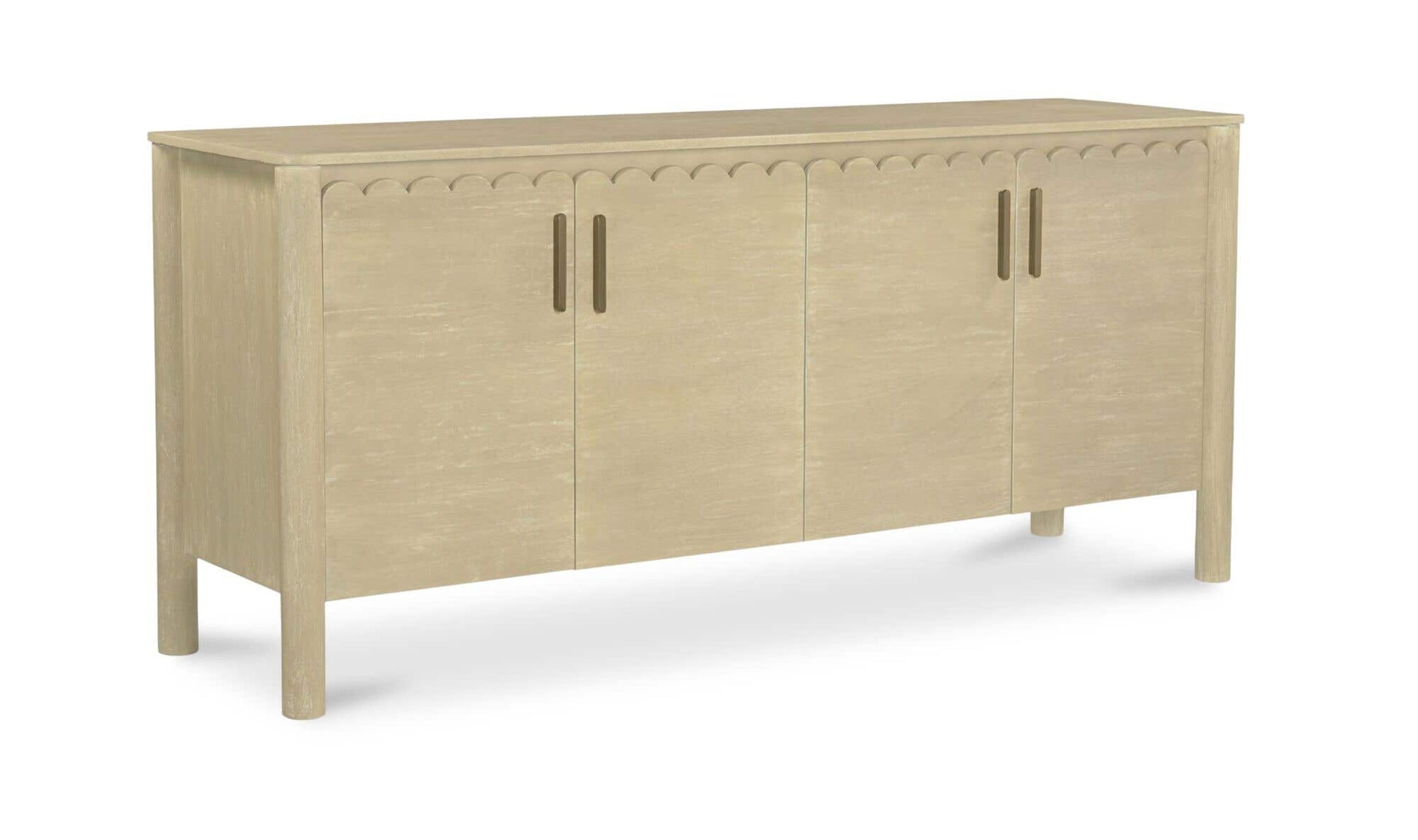 Wiley 4 Door Sideboard Natural by Moe's Home Collection - view 5