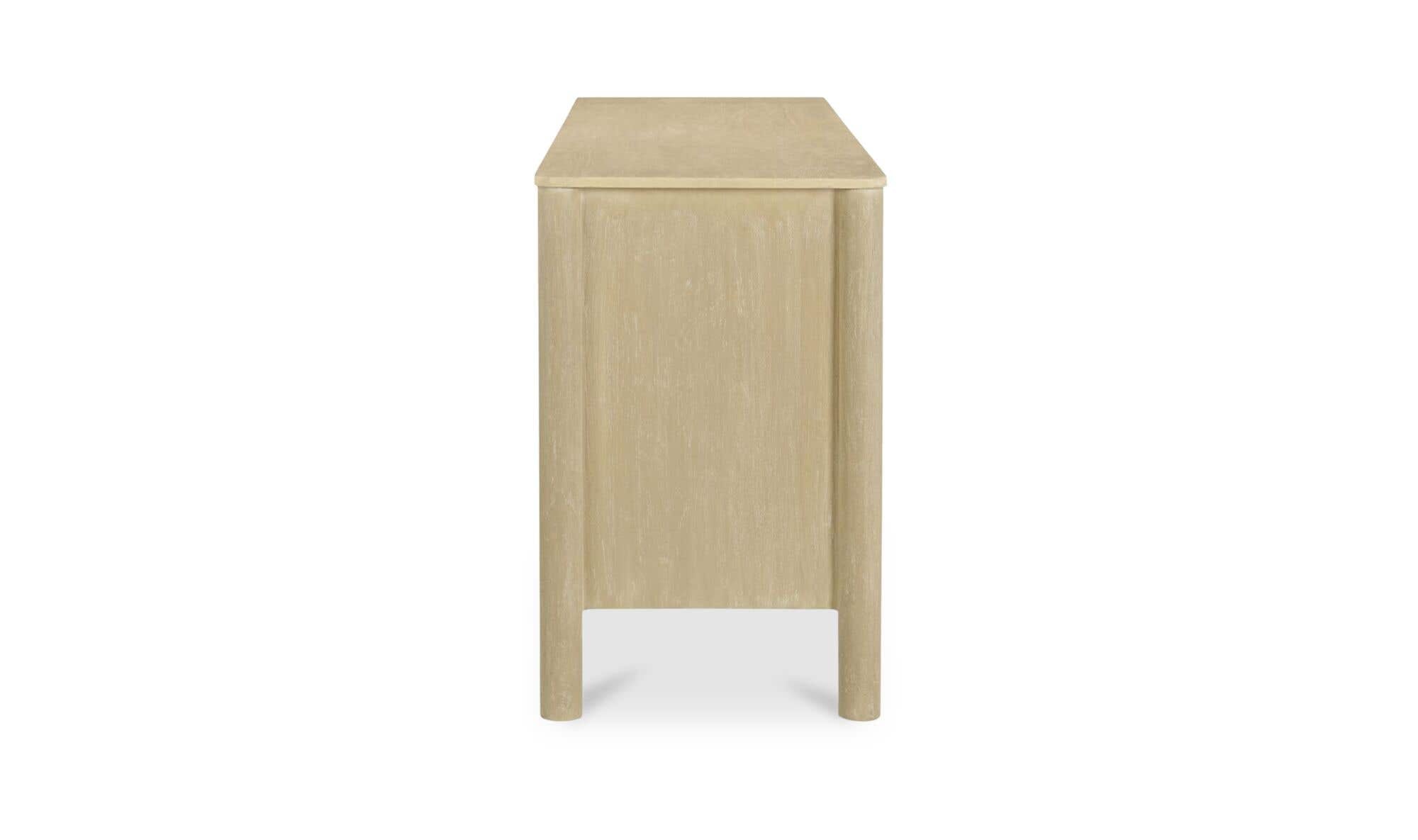 Wiley 4 Door Sideboard Natural by Moe's Home Collection - view 7