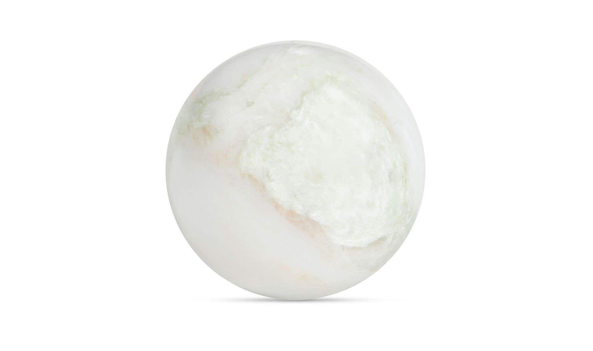 Odessa Sphere Tabletop Accent Green Onyx Marble by Moe's Home Collection - view 4