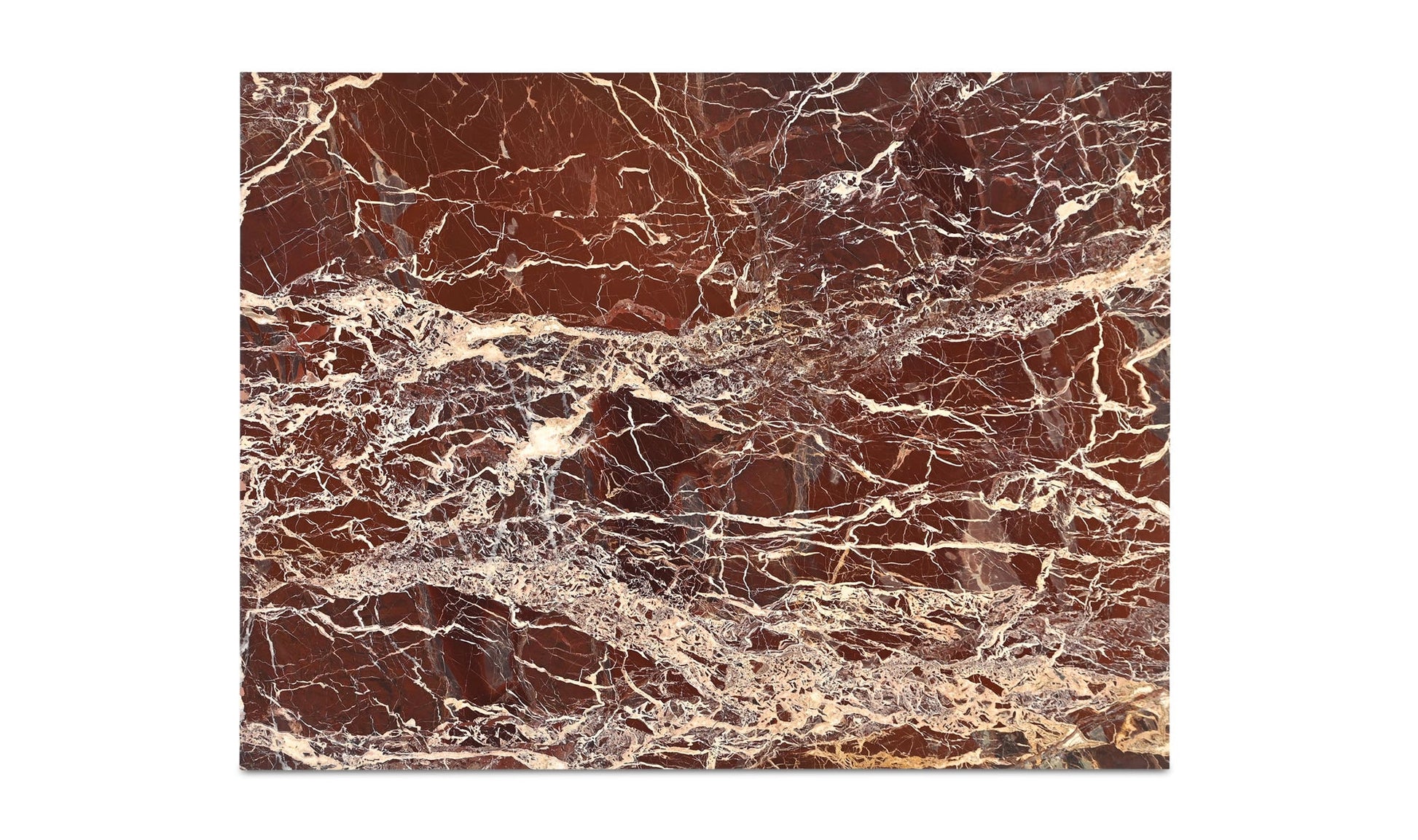 Rosa Coffee Table Rosso Levanto Marble by Moe's Home Collection - view 16