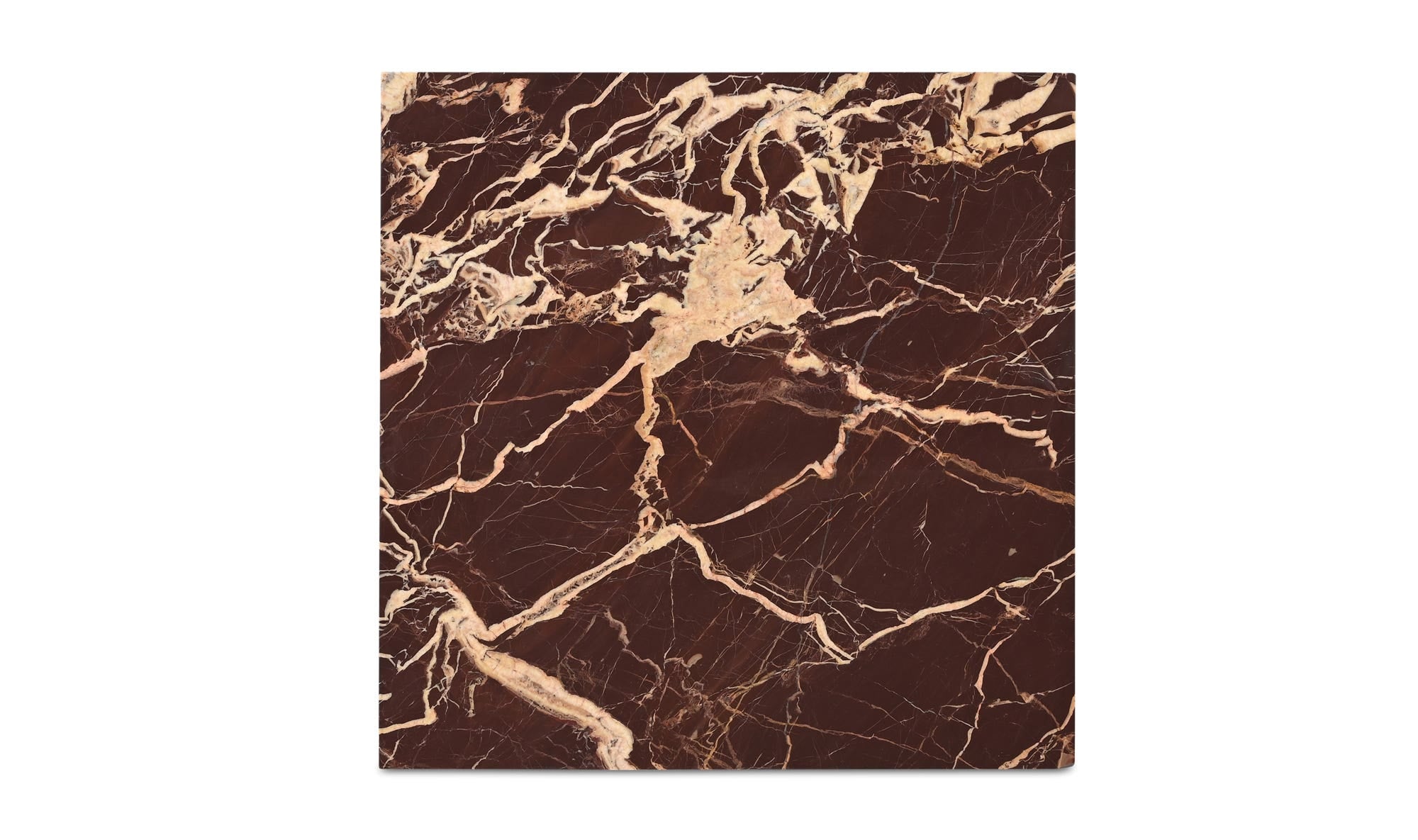 Rosa Coffee Table Rosso Levanto Marble by Moe's Home Collection - view 17