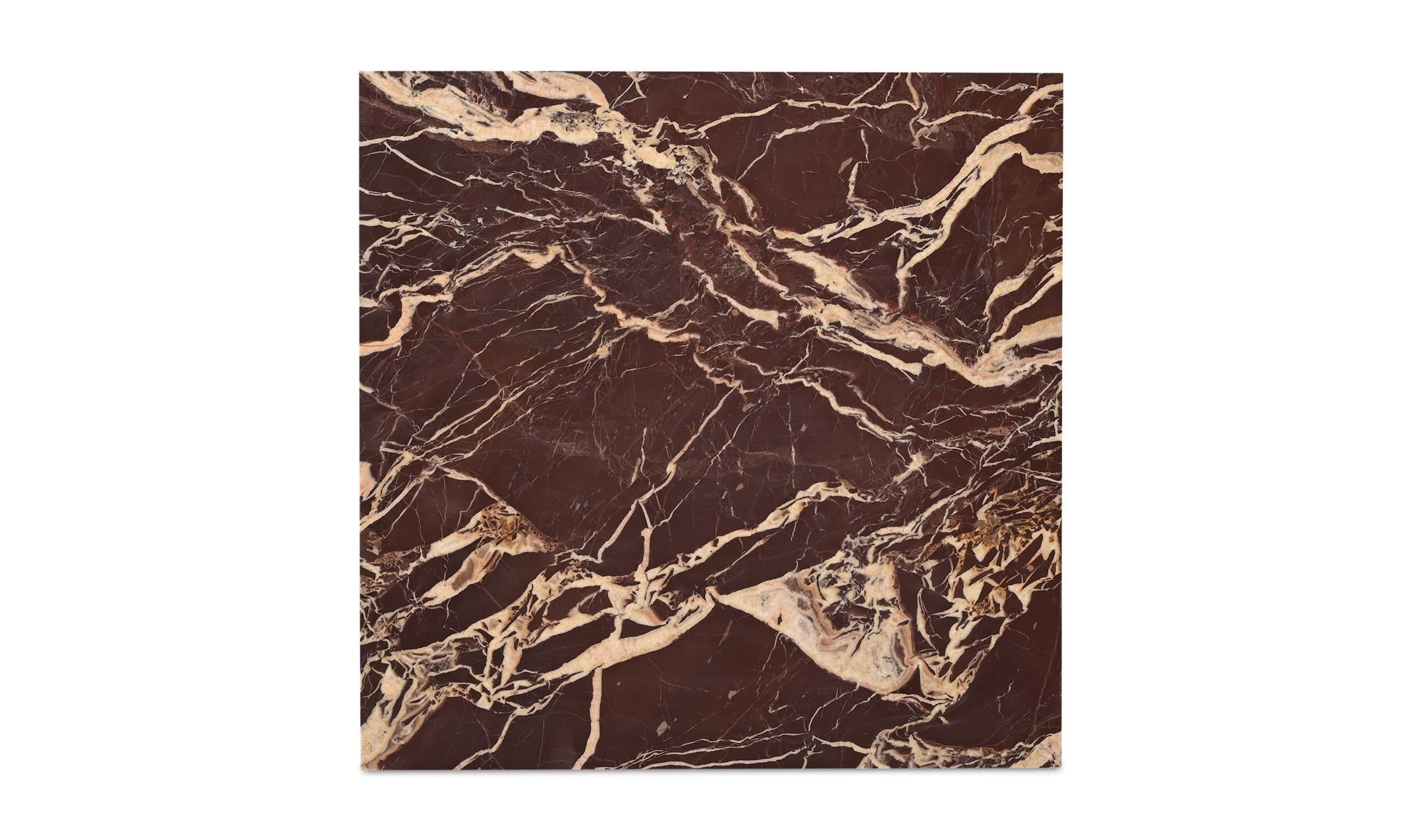 Rosa Coffee Table Rosso Levanto Marble by Moe's Home Collection - view 18