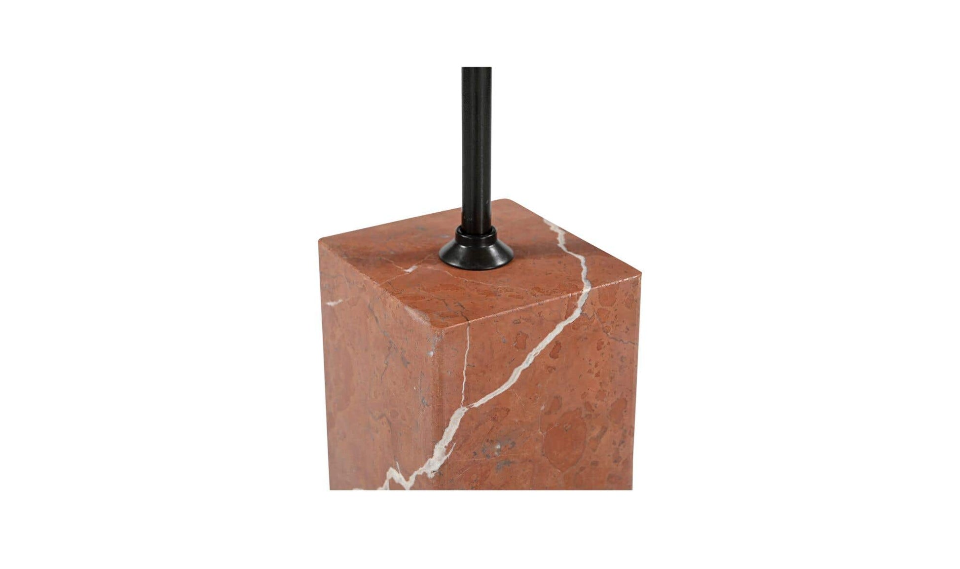Caro Side Table Rosso Alicante Marble by Moe's Home Collection - view 17