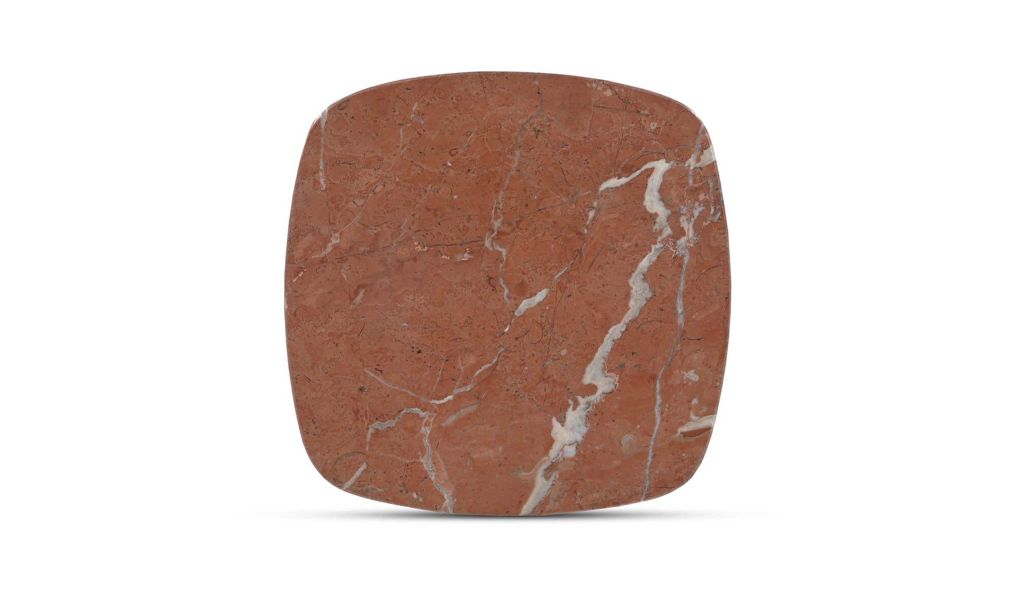 Caro Side Table Rosso Alicante Marble by Moe's Home Collection - view 15