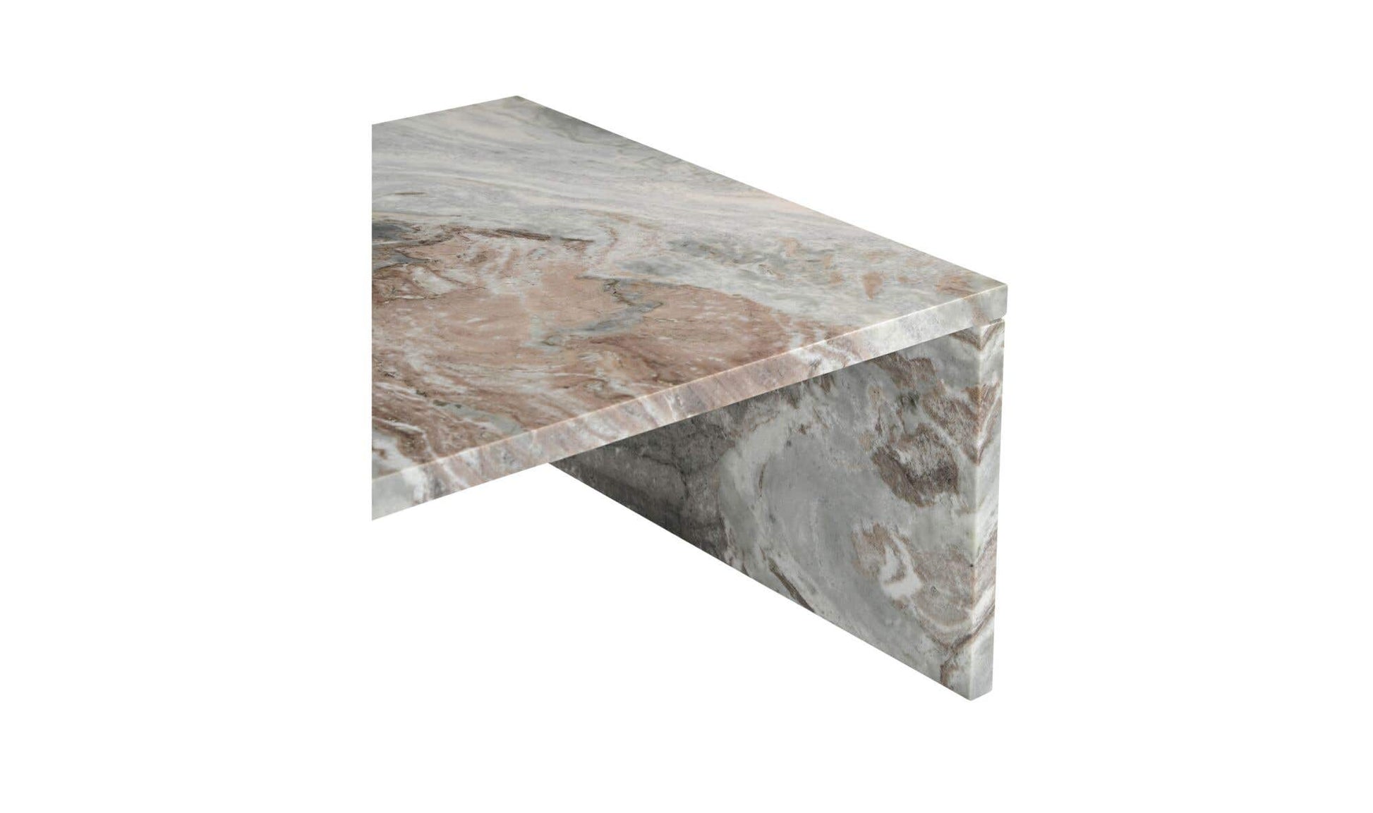 Rosa Coffee Table Torrento Marble by Moe's Home Collection - view 12