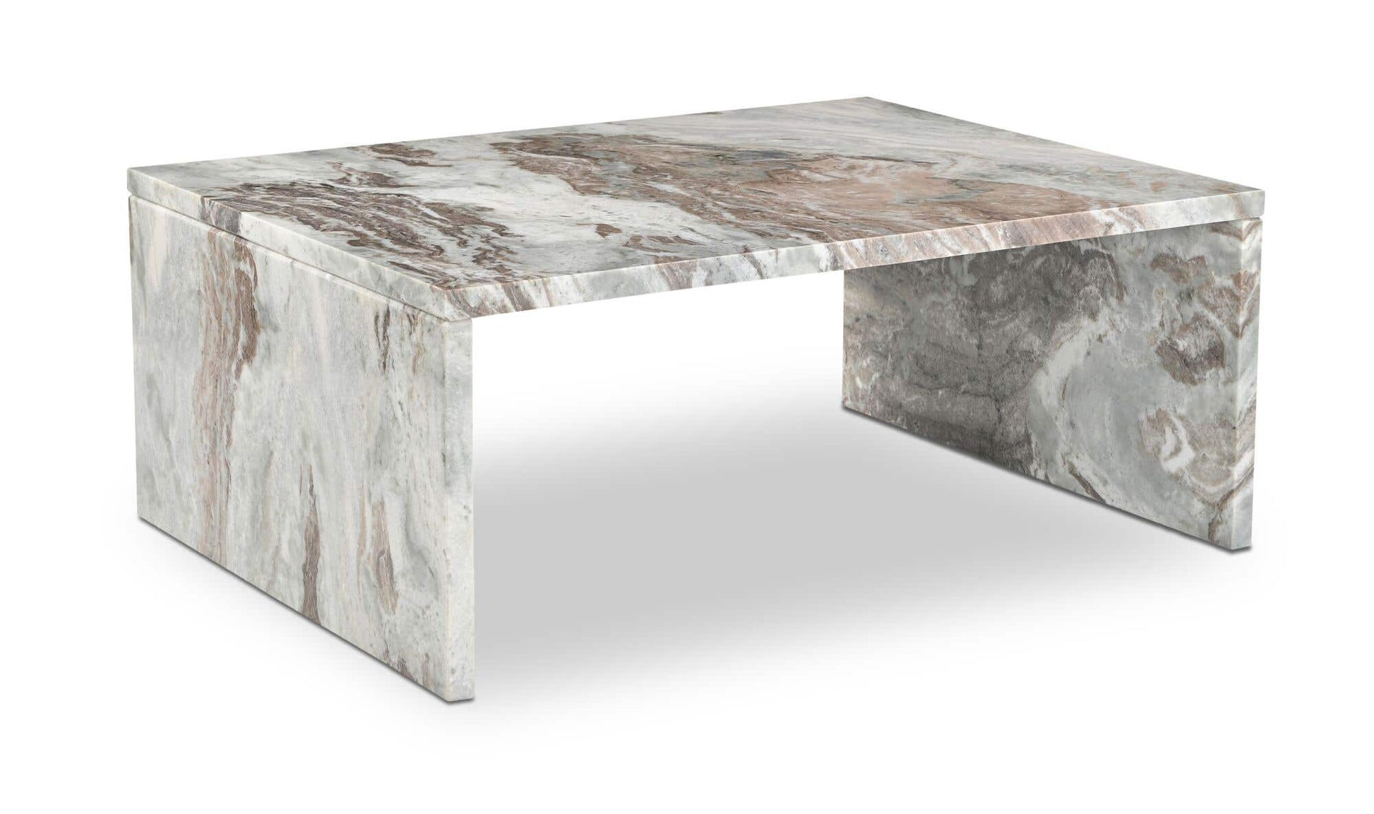 Rosa Coffee Table Torrento Marble by Moe's Home Collection - view 9