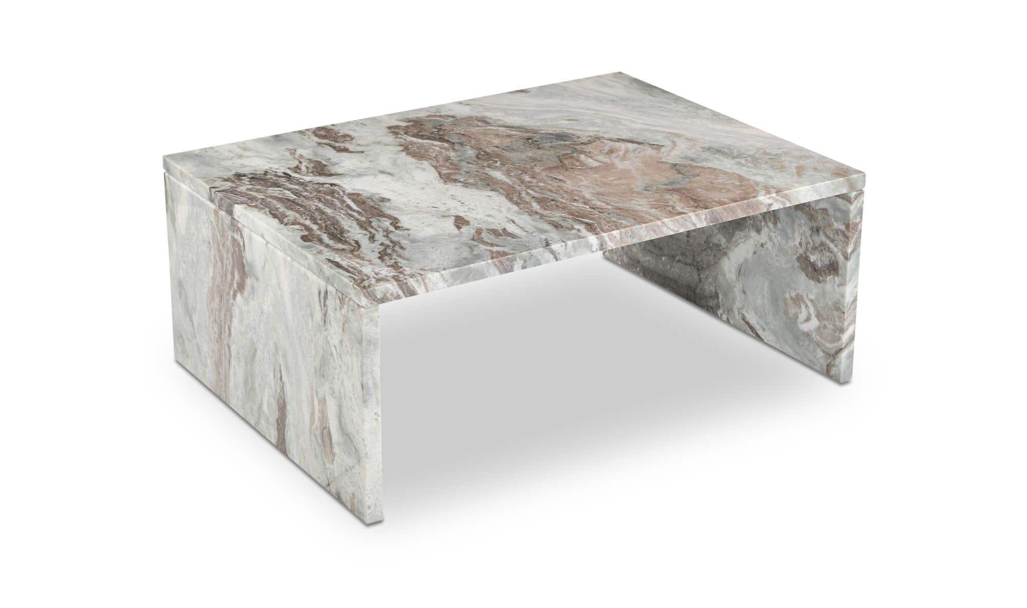 Rosa Coffee Table Torrento Marble by Moe's Home Collection - view 10