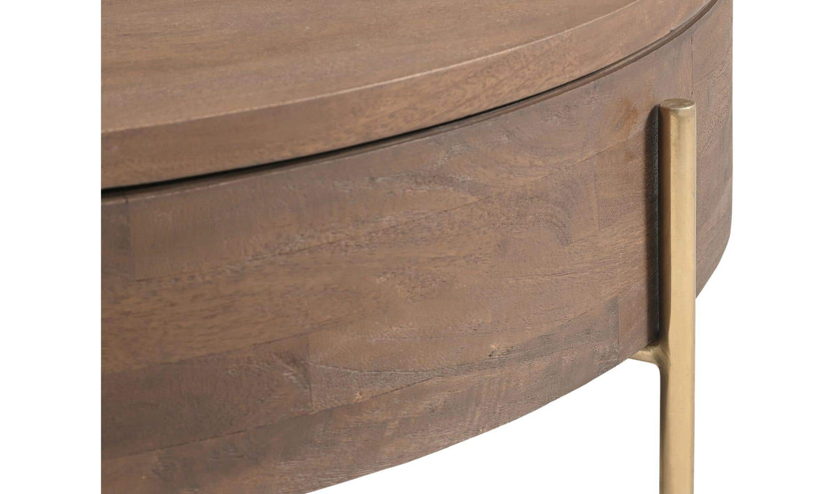 Alba Storage Coffee Table Brown by Moe's Home Collection - view 11